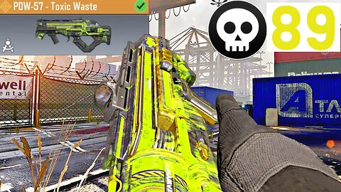 *Toxic Waste Blueprint* INSANE KILL RECORD SHIPMENT GAMEPLAY (COD: Mobile)