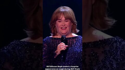 BGT@Susan Boyle makes a surprise appearance on stage during BGT finale #shorts #bgt #susanboyle