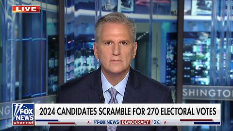 Kevin McCarthy: Trump Has Better Electoral Path Than Harris