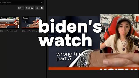 pt 3 - is biden's watch the right time? ai is not good at time btw. just sayin'.