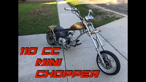 2004 APC Motor Company Mini Chopper, 110 cc 4 Speed