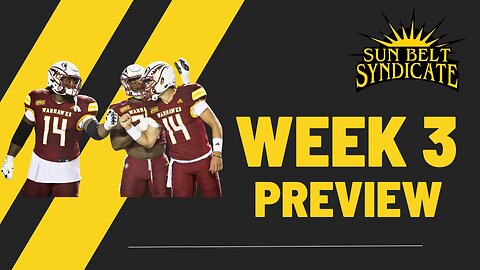 Week 3 Preview