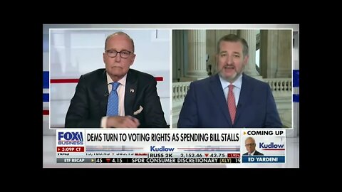 Sen. Cruz Slams Democrats' 'Corrupt Politicians Act' on Kudlow: 'It Would Expand Voter Fraud'