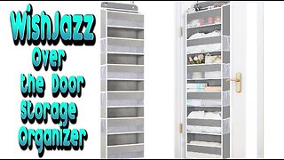 WishJazz Over The Door Storage Organizer