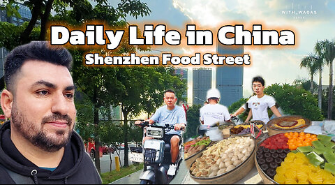 Daily Life in China | Shenzhen Food Street |WithWaqas