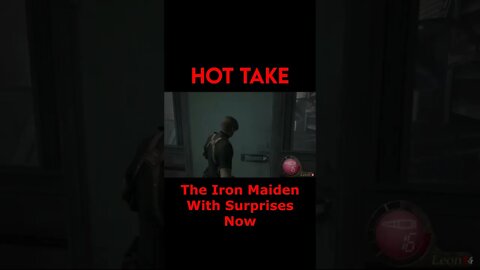 Resident Evil 4: Hot Take - The Iron Maiden With Surprises Now #Shorts