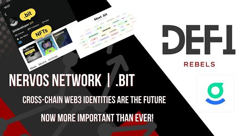 Nervos Network | Why .Bit can Reshape Web3 for mass adoption | Solves the Problem FTX & SBF Created