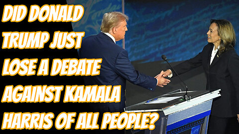 Trump vs Kamala Harris Was The Least Impressive Debate Imaginable | They Both Suck And Know Nothing