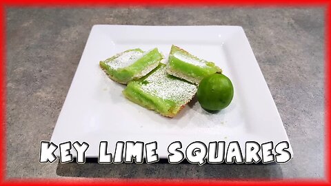 Key Lime Squares