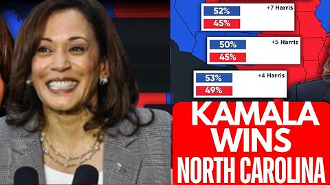 Harris Wins Key Battleground North Carolina | Latest US Election News