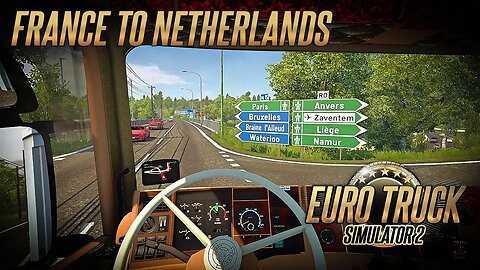 France to Netherlands - Scania R 4-series Topline mod | ETS2 1.46 | Euro Truck Simulator 2 Gameplay