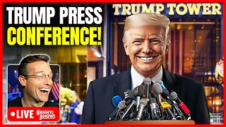 Trump Press Conference LIVE Right NOW from Trump Tower After Kamala TRAINWRECK Interview