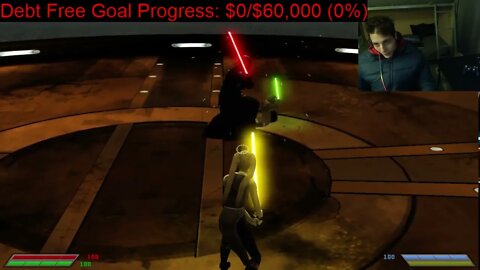 Darth Vader VS Yoda In A Battle With Live Commentary In Star Wars Jedi Knight Jedi Academy