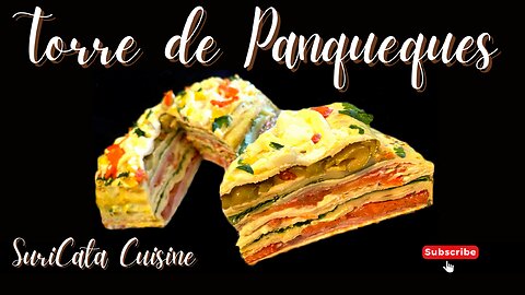 TORRE DE PANQUEQUES | RECETA NAVIDEÑA