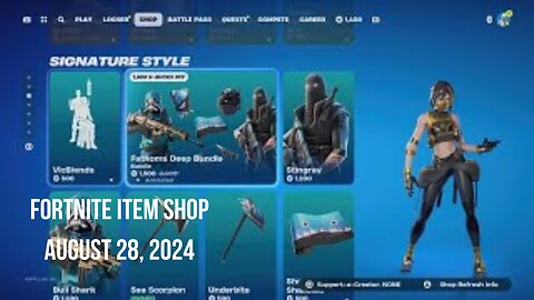 Fortnite Item Shop|August 28, 2024