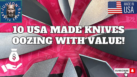 10 USA Made Knives Oozing with Value