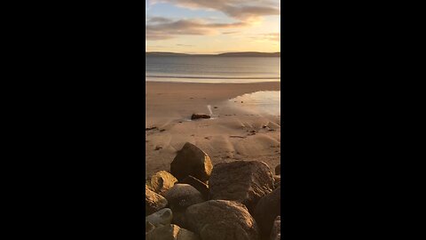 When The Sun Sets On Galway Bay