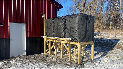 TNT #214: Pole Barn IBC Tote Rainwater Harvesting System Build Pt.2/2