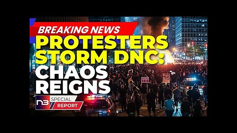 🚨 ALERT! DNC Meltdown: Protesters Breach Barriers, Thousands of Police Mobilize!🚨