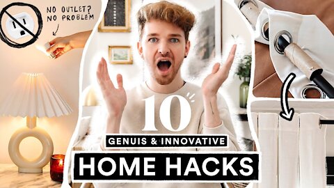 10 GENIUS Home Hacks That CHANGED MY LIFE 🏠 Life Hacks to Save Time + Money!