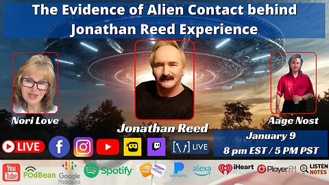 The Evidence of Alien Contact behind Jonathan Reed Experience