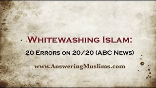 Whitewashing Islam Errors on ABC News