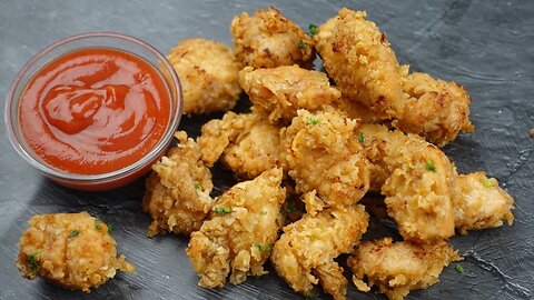 Chicken Popcorn KFC Style,Crispy Chicken Recipe By Recipes Of The World