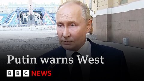 Putin warns West it risks “fighting Russia” if it lets Ukraine use long-range missiles | BBC News