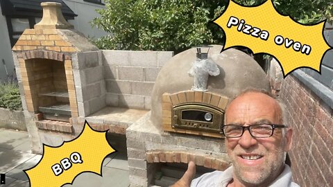 full pizza oven plus bbq build