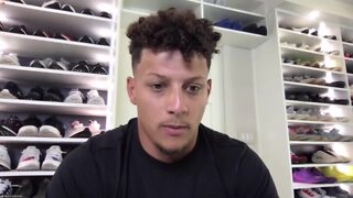 Chiefs QB Patrick Mahomes: 'I've been given a platform'