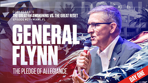 General Michael Flynn | Leads Us In the Pledge of Allegiance | Why And How We Must Act to Save Our Republic | ReAwaken America Tour Heads to Tulare, CA (Dec 15th & 16th)!!!