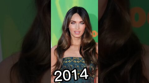 Megan Fox evolução #meganfox #celebrity #filmes #fashion