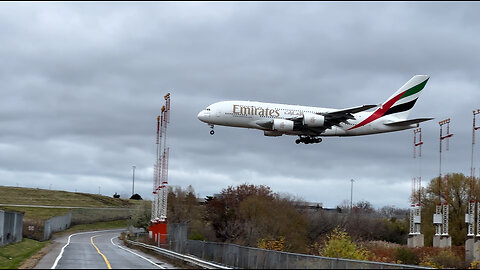 Low Landing at Toronto Airport