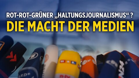 Bleibender Trend? Mehrheit der Journalisten wählt grün-rot-rot