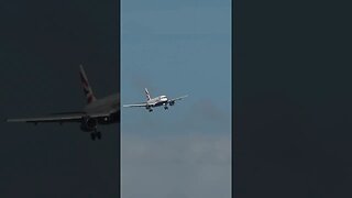 British Airways on Approach Gibraltar Airport