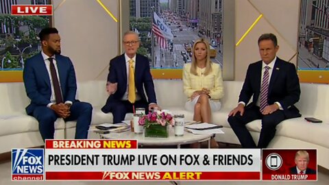 Fox’s Steve Doocy Asks Trump If He Regrets His VP Pick: ‘You’re Still 100% Behind JD Vance, Right?’