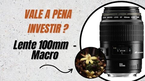 Canon 100mm 2.8 Macro vale a pena?