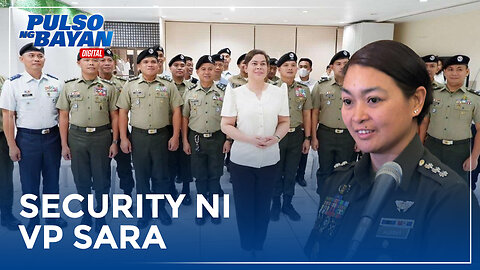 AFP, pabor na dapat si VP Sara ang pumili ng kanyang magiging security; 400 security, ipinaliwanag