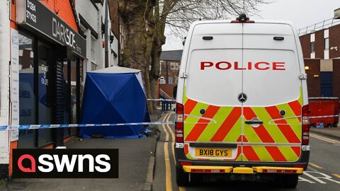 Two teen boys rushed to hospital with serious injuries after being stabbed in UK town centre