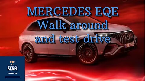 Mercedes EQE walk around and test drive