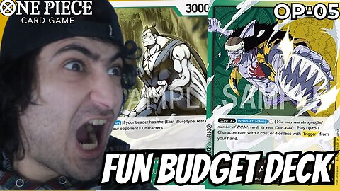 FUN AND BUDGET B TIER DECK | Arlong (Green/Yellow) Deck Profile & Gameplay | One Piece Card Game