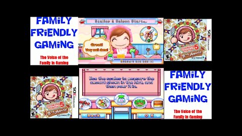 Cooking Mama 5 Bon Appetit Scallop & Salmon Starter