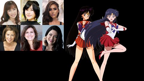 Anime Voice Comparison- Sailor Mars/ Rei Hino (Sailor Moon)