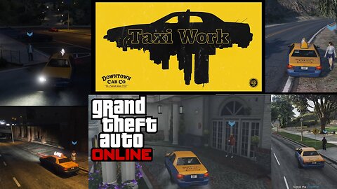 GTA Online Taxi Work Day 1