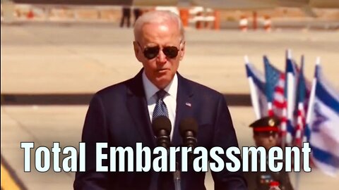 Biden Lands in Israel, calls the Holocaust an “Honor” 🤦‍♂️