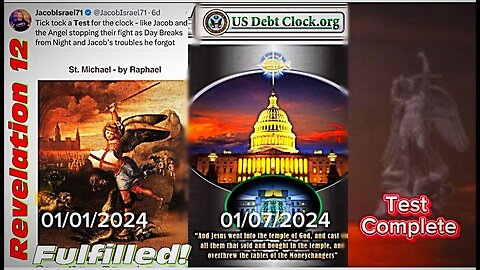 US DEBT CLOCK Prediction Comes TRUE! Mind Blowing Proof GOD IS REAL and the KINGDOM is WINNING!