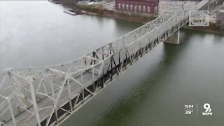 Roebling Suspension Bridge reopens, but local businesses worry about traffic