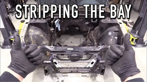 Stripping The Engine Bay (RB25 Swap Pt.2): 240SX Restomod Ep.26