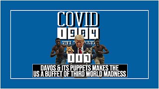 DAVOS & ITS PUPPETS MAKES THE US A BUFFET OF 3rd WORLD MADNESS. COVID1984 PODCAST. EP 117. 9/14/24