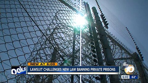 Private prison firm sues states over law